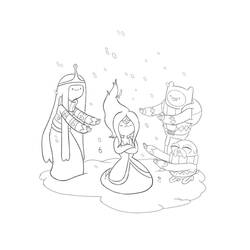 Desenhos para colorir: Hora de Aventura - Páginas para Colorir Imprimíveis Gratuitamente