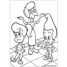Desenho Jimmy Neutron (Desenhos Animados e Séries Animadas) #49062 para imprimir e colorir