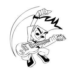 Linda miniatura de Johnny Test (Desenhos Animados e Séries Animadas) #203274 para colorir e imprimir