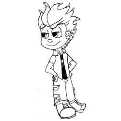 Página de Johnny Test (Desenhos Animados e Séries Animadas) #203275 para colorir, baixe e imprima grátis