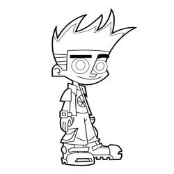 Ilustração de Johnny Test (Desenhos Animados e Séries Animadas) #203277 para colorir gratuitamente