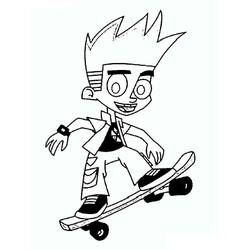 Desenho imprimível de Johnny Test (Desenhos Animados e Séries Animadas) #203278 para pintar e colorir