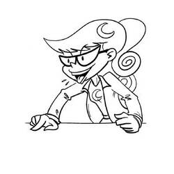 Desenho de Johnny Test (Desenhos Animados e Séries Animadas) #203280 para colorir, imprimível grátis