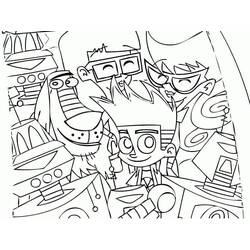 Desenho de Johnny Test (Desenhos Animados e Séries Animadas) #203282 para colorir, imprimível grátis