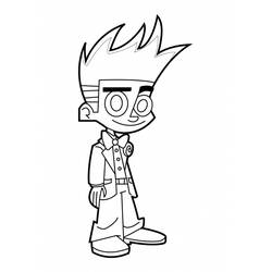 Desenhos para colorir: Johnny Test - Páginas para Colorir Imprimíveis Gratuitamente