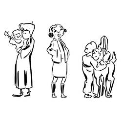 Desenhos para colorir: Linda Wants Chicken - Páginas para Colorir Imprimíveis Gratuitamente