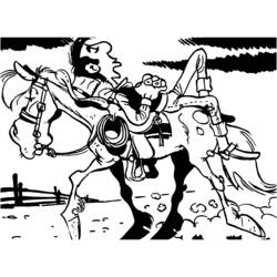 Desenhos para colorir: Lucky Luke - Páginas para Colorir Imprimíveis Gratuitamente
