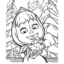 Desenho Masha e the Bear (Desenhos Animados e Séries Animadas) #215918 para imprimir e colorir