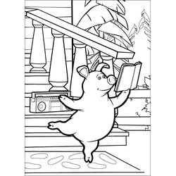 Desenho Masha e the Bear (Desenhos Animados e Séries Animadas) #215928 para imprimir e colorir