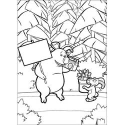 Desenho Masha e the Bear (Desenhos Animados e Séries Animadas) #215929 para imprimir e colorir
