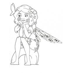 Desenhos para colorir: Mia e Me - Páginas para Colorir Imprimíveis Gratuitamente