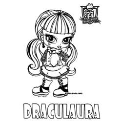 Página para colorir: Monster High (Desenhos Animados e Séries Animadas) #24855 - Páginas para Colorir Imprimíveis Gratuitamente