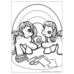 Desenho My Little Pony (Desenhos Animados e Séries Animadas) #42015 para imprimir e colorir