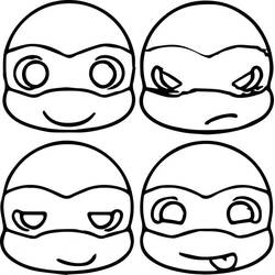 Desenho Ninja Turtle (Desenhos Animados e Séries Animadas) #183786 para imprimir e colorir