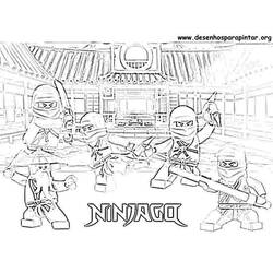Desenhos para colorir: Ninjago - Páginas para Colorir Imprimíveis Gratuitamente
