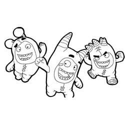 Desenhos para colorir: Oddbods - Páginas para Colorir Imprimíveis Gratuitamente