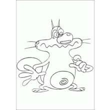 Desenho de Oggy e the Cockroaches (Desenhos Animados e Séries Animadas) #37887 para colorir, imprimível grátis