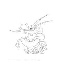Linda miniatura de Oggy e the Cockroaches (Desenhos Animados e Séries Animadas) #37898 para colorir e imprimir
