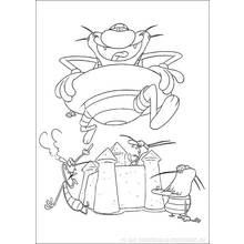 Linda miniatura de Oggy e the Cockroaches (Desenhos Animados e Séries Animadas) #37969 para colorir e imprimir