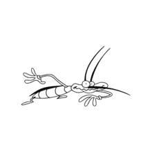 Desenho Oggy e the Cockroaches (Desenhos Animados e Séries Animadas) #37999 para imprimir e colorir