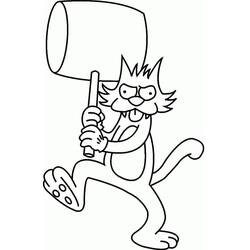 Desenho Os Simpsons (Desenhos Animados e Séries Animadas) #200544 para imprimir e colorir