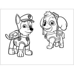 Desenho Paw Patrol (Desenhos Animados e Séries Animadas) #178141 para imprimir e colorir