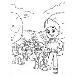 Desenho Paw Patrol (Desenhos Animados e Séries Animadas) #178161 para imprimir e colorir