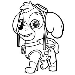 Desenho Paw Patrol (Desenhos Animados e Séries Animadas) #178188 para imprimir e colorir