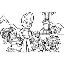 Desenhos para colorir: Paw Patrol - Páginas para Colorir Imprimíveis Gratuitamente
