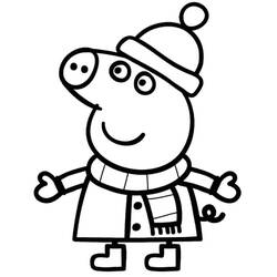 Desenho Peppa Pig (Desenhos Animados e Séries Animadas) #180864 para imprimir e colorir