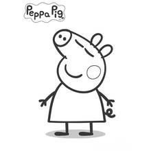 Desenho Peppa Pig (Desenhos Animados e Séries Animadas) #43946 para imprimir e colorir