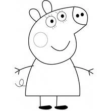 Desenho Peppa Pig (Desenhos Animados e Séries Animadas) #43948 para imprimir e colorir