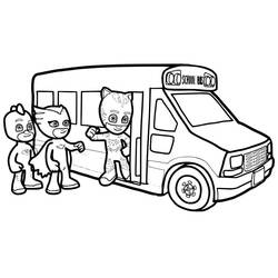 Desenhos para colorir: PJ Masks - Páginas para Colorir Imprimíveis Gratuitamente