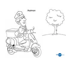 Desenho Postman Pat (Desenhos Animados e Séries Animadas) #49544 para imprimir e colorir