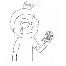 Desenhos para colorir: Rick e Morty - Páginas para Colorir Imprimíveis Gratuitamente