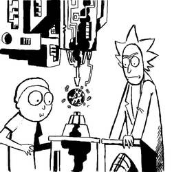 Desenho Rick e Morty (Desenhos Animados e Séries Animadas) #208251 para imprimir e colorir
