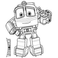 Desenhos para colorir: Robot Trains - Páginas para Colorir Imprimíveis Gratuitamente