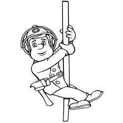 Desenho Sam o Bombeiro (Desenhos Animados e Séries Animadas) #177794 para imprimir e colorir