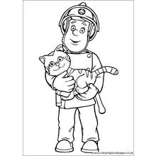 Desenho Sam o Bombeiro (Desenhos Animados e Séries Animadas) #39880 para imprimir e colorir