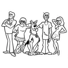 Desenhos para colorir: Scooby Doo - Páginas para Colorir Imprimíveis Gratuitamente