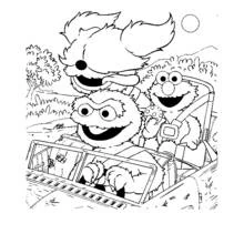 Desenho Sesame Street (Desenhos Animados e Séries Animadas) #32267 para imprimir e colorir