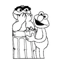 Desenho Sesame Street (Desenhos Animados e Séries Animadas) #32283 para imprimir e colorir
