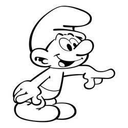 Desenho Smurfs (Desenhos Animados e Séries Animadas) #179066 para imprimir e colorir