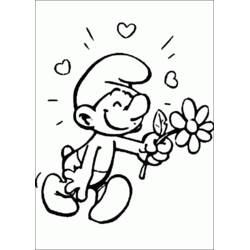 Desenho Smurfs (Desenhos Animados e Séries Animadas) #34623 para imprimir e colorir