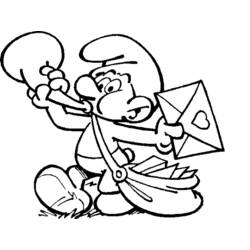 Desenho Smurfs (Desenhos Animados e Séries Animadas) #34646 para imprimir e colorir