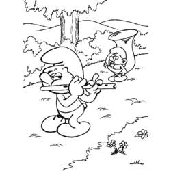Desenho Smurfs (Desenhos Animados e Séries Animadas) #34650 para imprimir e colorir