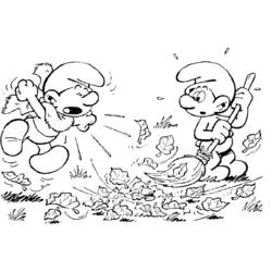 Desenho Smurfs (Desenhos Animados e Séries Animadas) #34664 para imprimir e colorir