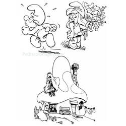 Desenho Smurfs (Desenhos Animados e Séries Animadas) #34683 para imprimir e colorir