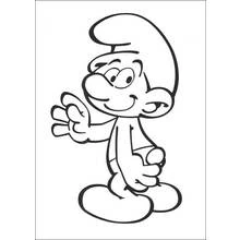 Desenho Smurfs (Desenhos Animados e Séries Animadas) #34831 para imprimir e colorir