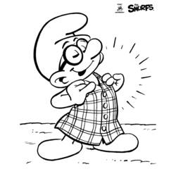 Desenho Smurfs (Desenhos Animados e Séries Animadas) #34917 para imprimir e colorir